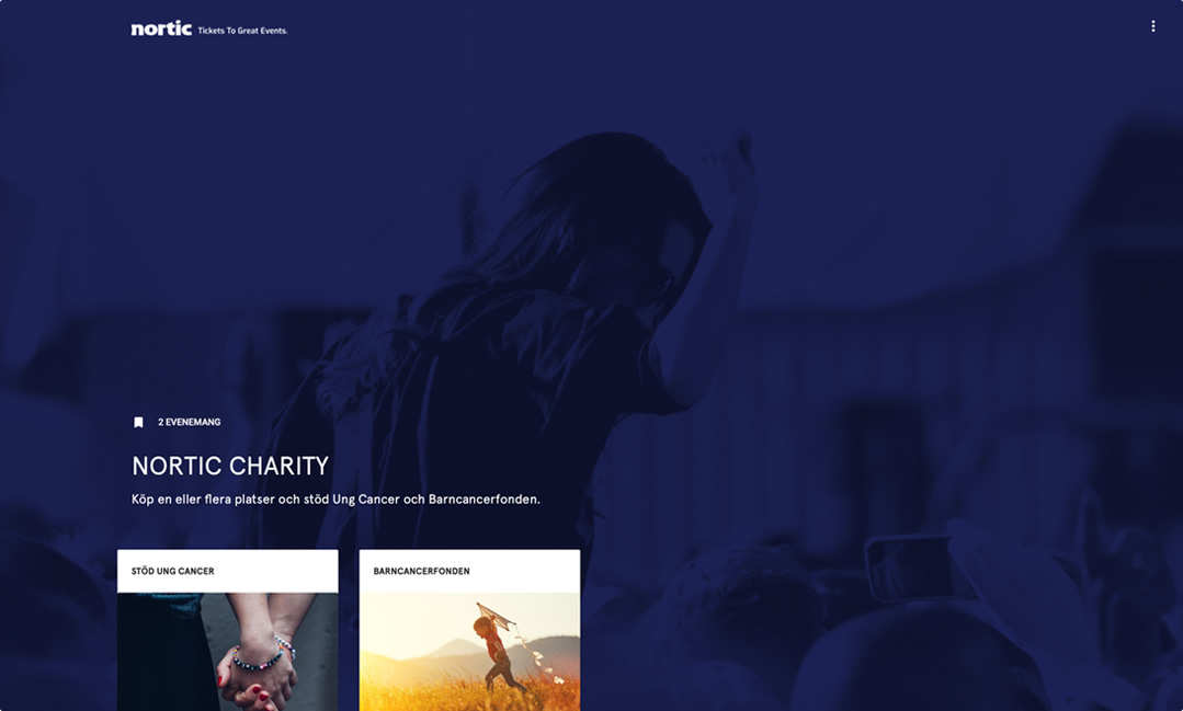 Organizer page